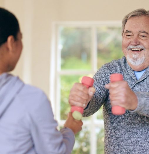 Exercise with light weights